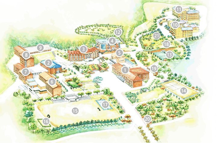 캠퍼스 안내 지도